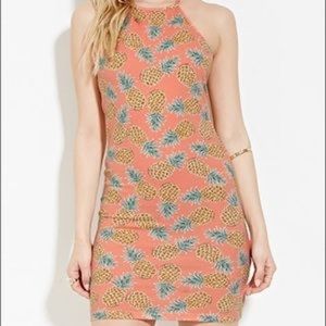 Forever 21 Pineapple Dress